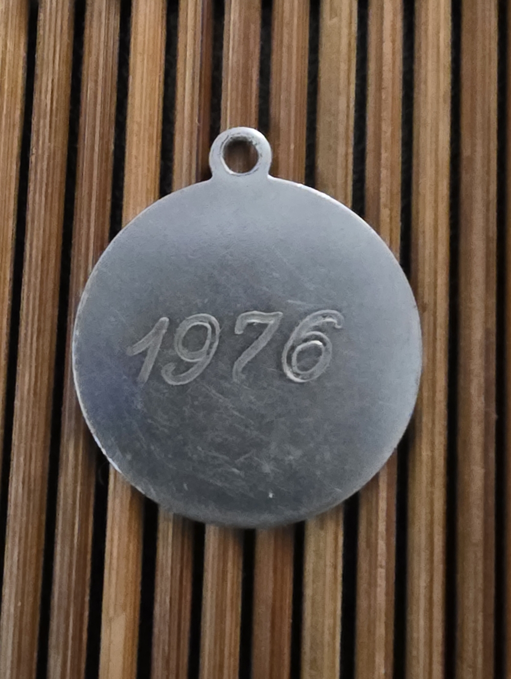 Sterling Silver 1976 Charm, Pendant (Vintage)